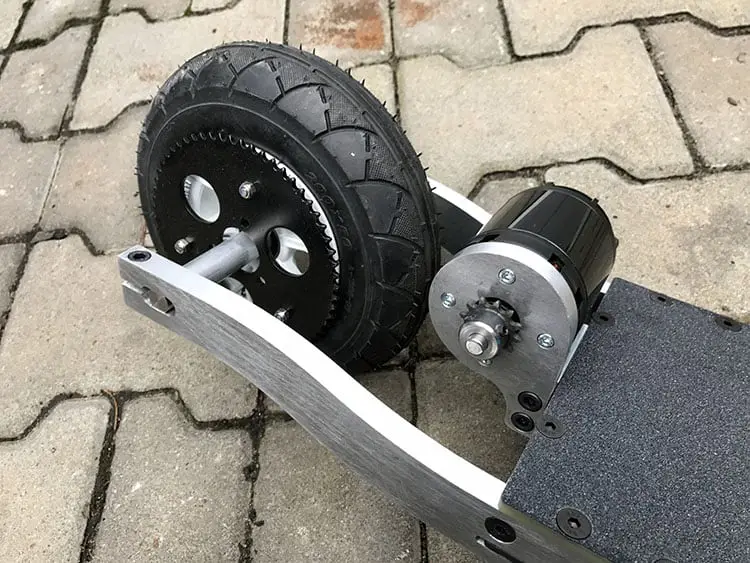 2 wheel electric skateboard