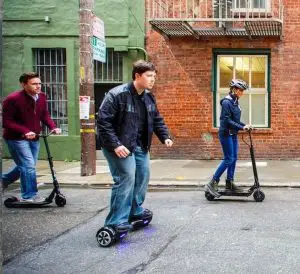 Electric Scooters vs Hoverboards